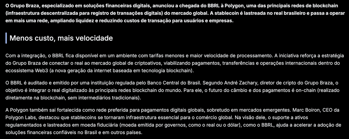 sgarunibna64856's tweet photo. Brazil’s real is going digital at scale. The payments revolution is accelerating https://t.co/1ejC4c0p5x @GrupoBraza #BBRL #Polygon #MATIC #Stablecoin #Brazil #RealDigital #Crypto #Web3 #DeFi #Blockchain https://t.co/LUS8pbaY72
