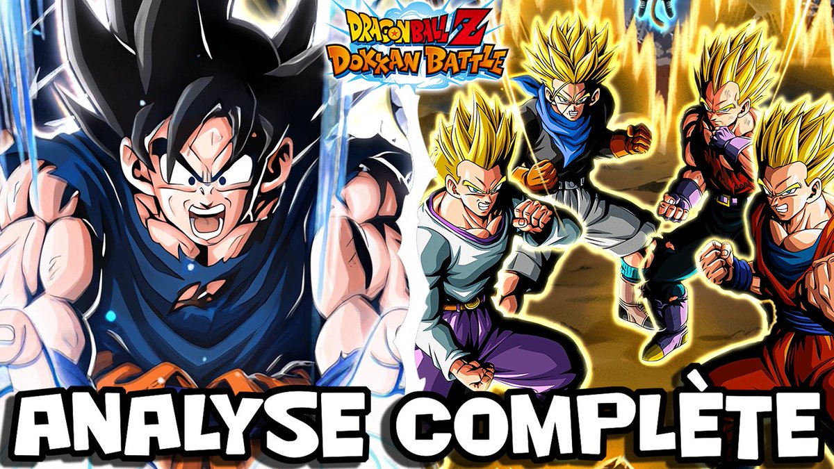 Nouvelle vidéo !

Analyse Goku SSJ3 &amp; Vegeta SSJ2 ZLR END et Goku GT &amp; Vegeta SSJ4 ZLR PUI (ZLR 8 ans)
youtu.be/MeyKIuXoswY

RT pour le soutien🔁