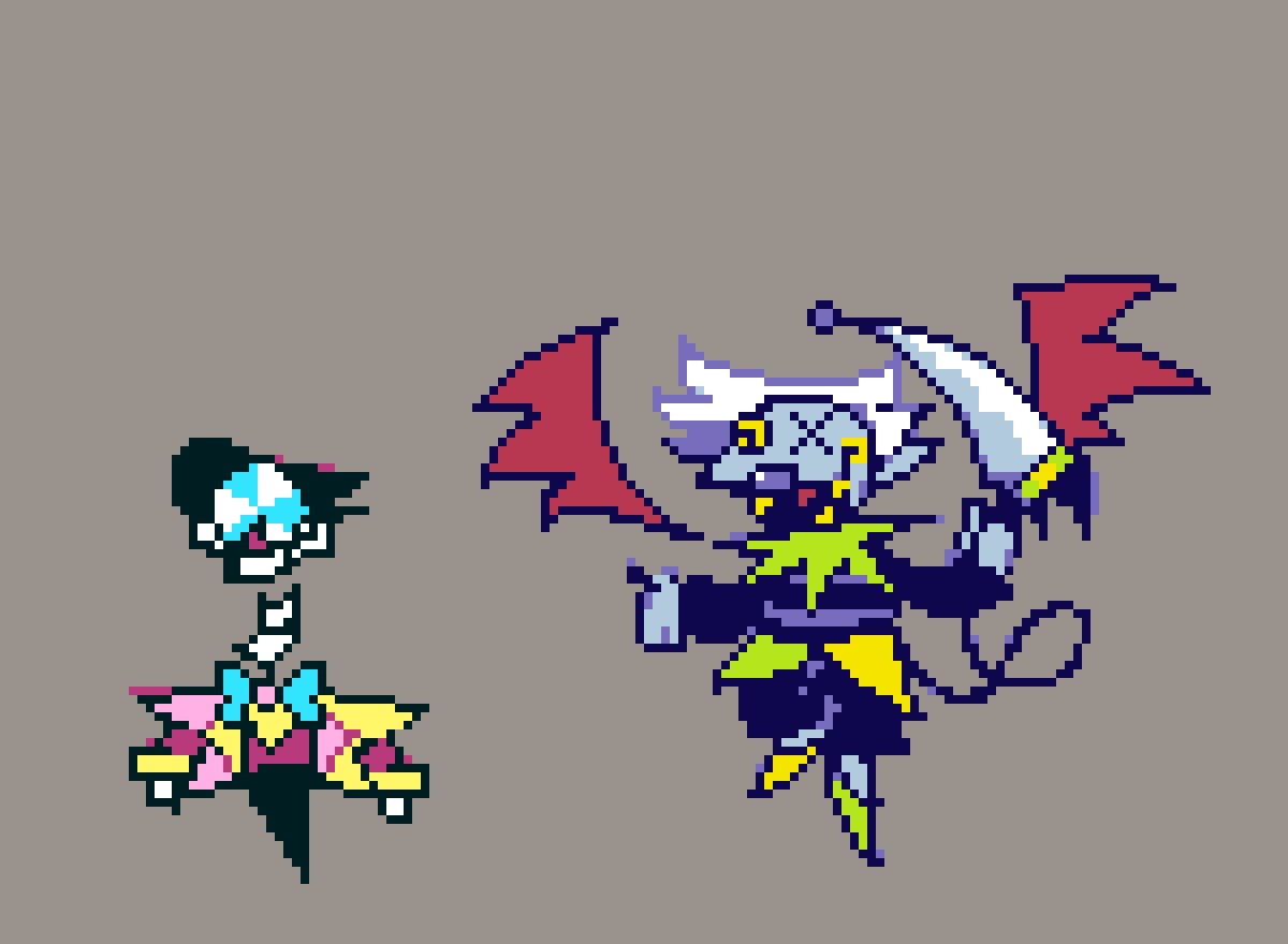 _K_honnor's tweet photo. some lazy sprites
#deltarune #chapterdewritten #chapterrewritten #junkil #scampton https://t.co/S99HCBLN5S