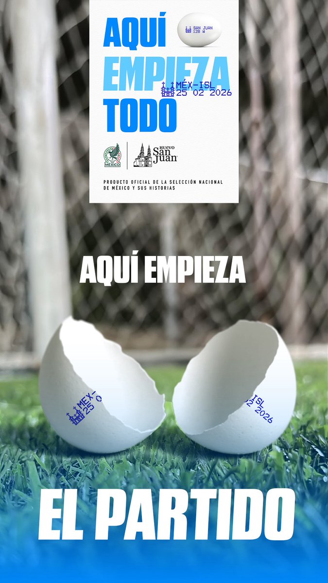 HuevoSanJuanMx's tweet photo. ¡Inicia el partido! 🥚🇲🇽

#AquíEmpiezaTodo https://t.co/WXyJcLxD3I