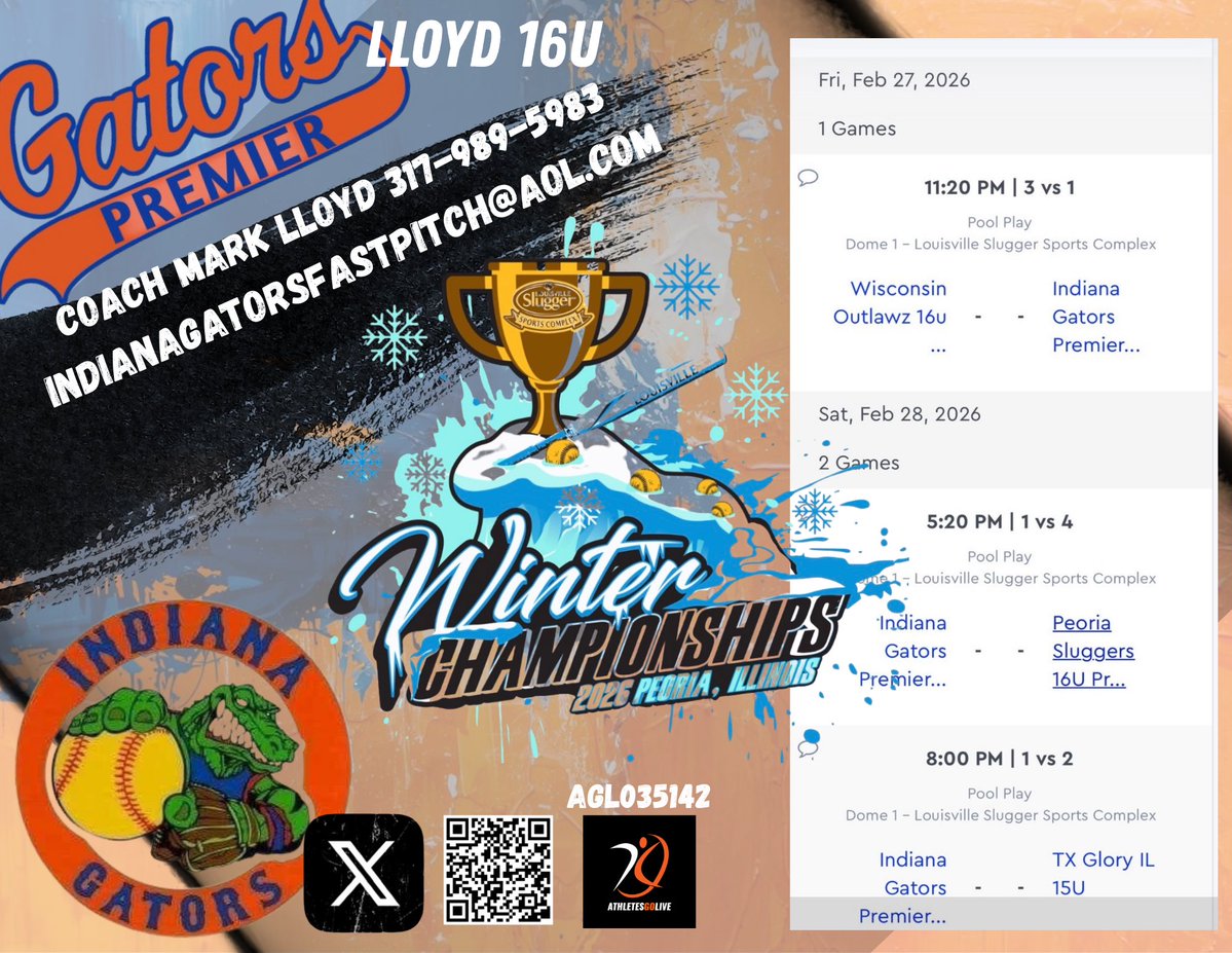 Indiana Gators Premier Lloyd 16U tweet media