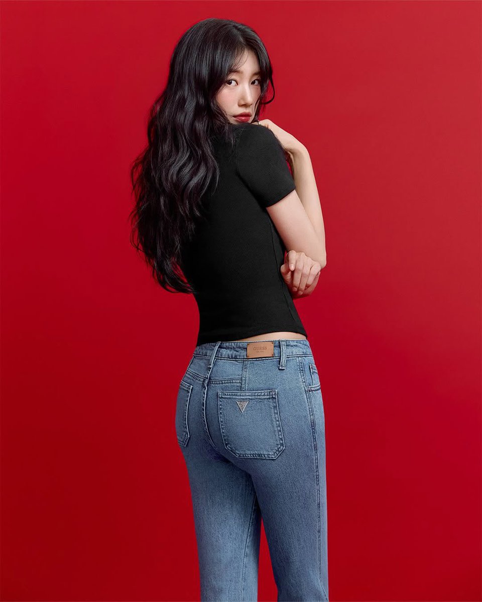 Suzy with Guess 😍♥️🔥🔥