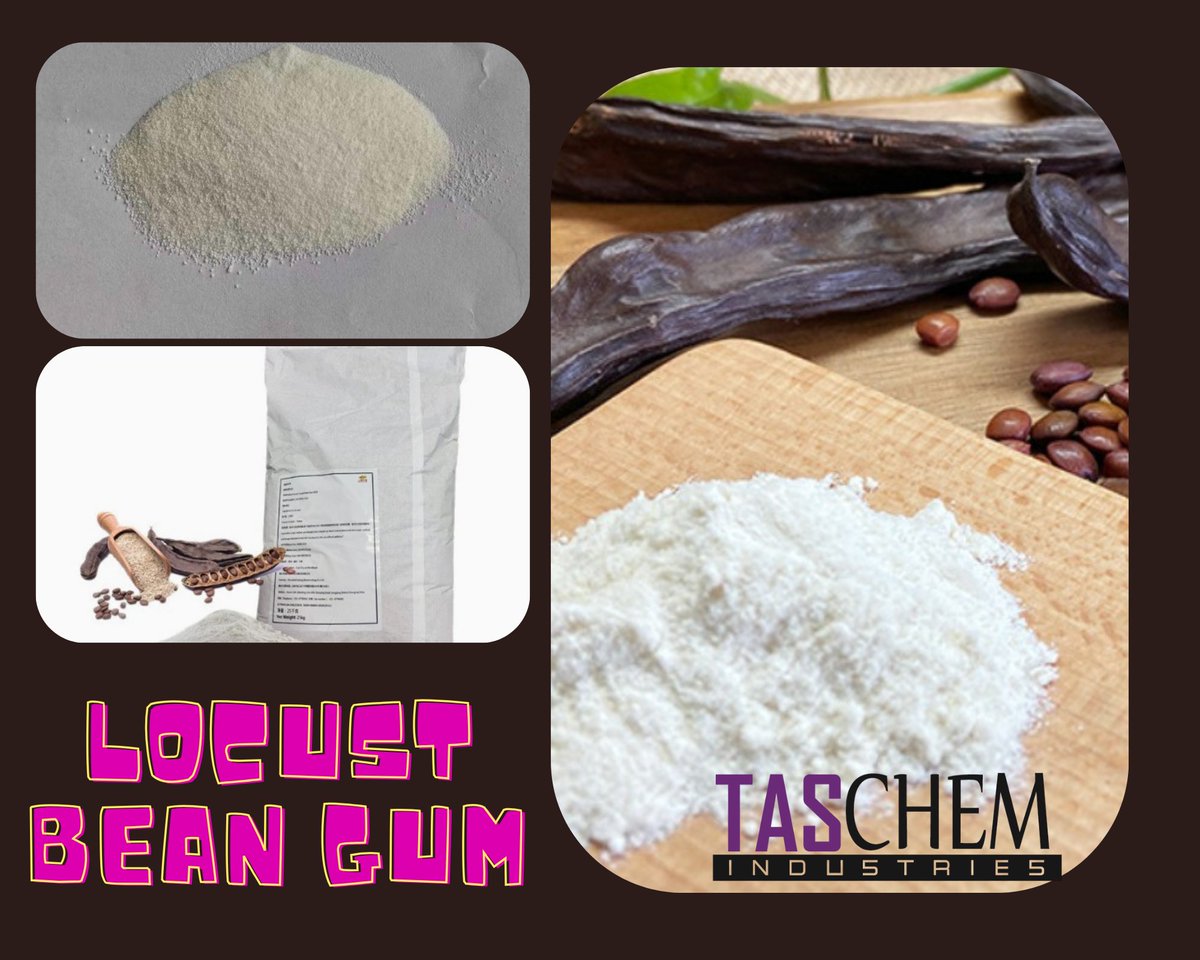 Taschemind's tweet photo. 🌿 Premium Locust Bean Gum for Food Manufacturers 🌿

We are now supplying Locust Bean Gum -Food Grade, ideal for improving texture, stability, and consistency in a wide range of food applications.
#FoodIngredients #LocustBeanGum #FoodManufacturing #Stabilizer #FoodGrade https://t.co/NekVf89T74