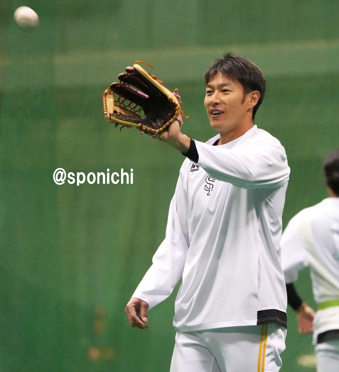 宮崎に残り練習に励む柳田選手😁 #sbhawks #柳田悠岐