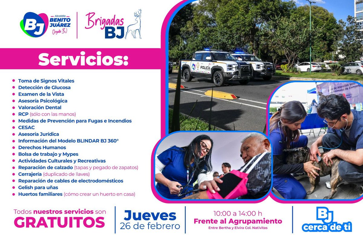 Alcaldía de Benito Juárez tweet media