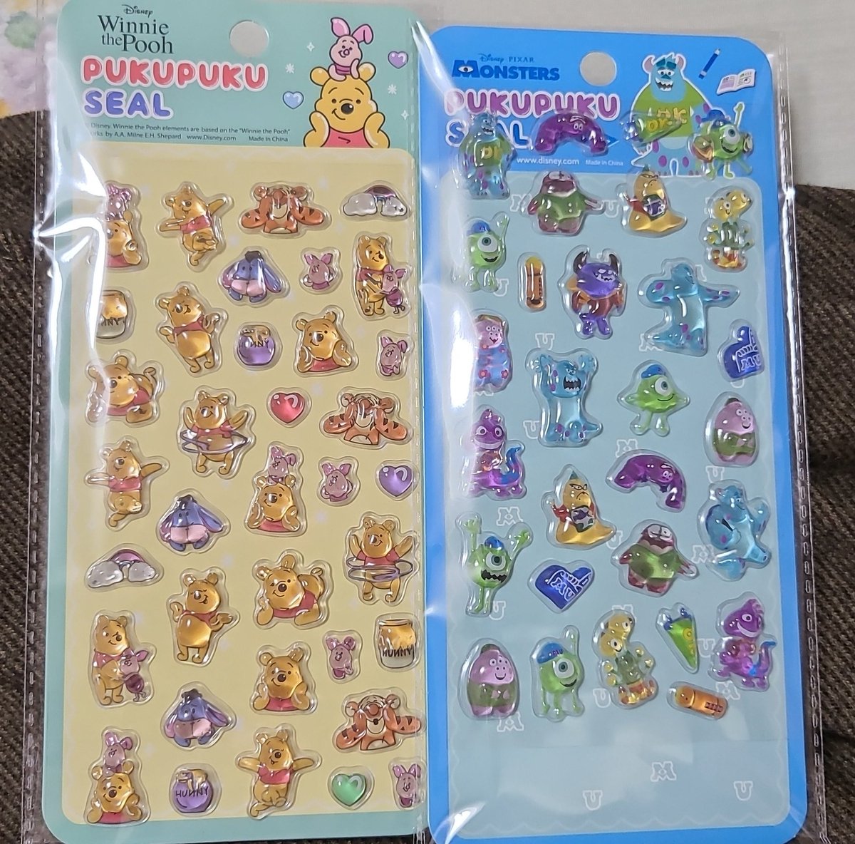 フォロワーさんのお子様でプクプクシール？集めてるよ！って方居ますか