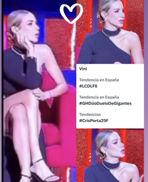 Cristina Porta ✨.
#LCDLF6.
#TeamPorta 🤍