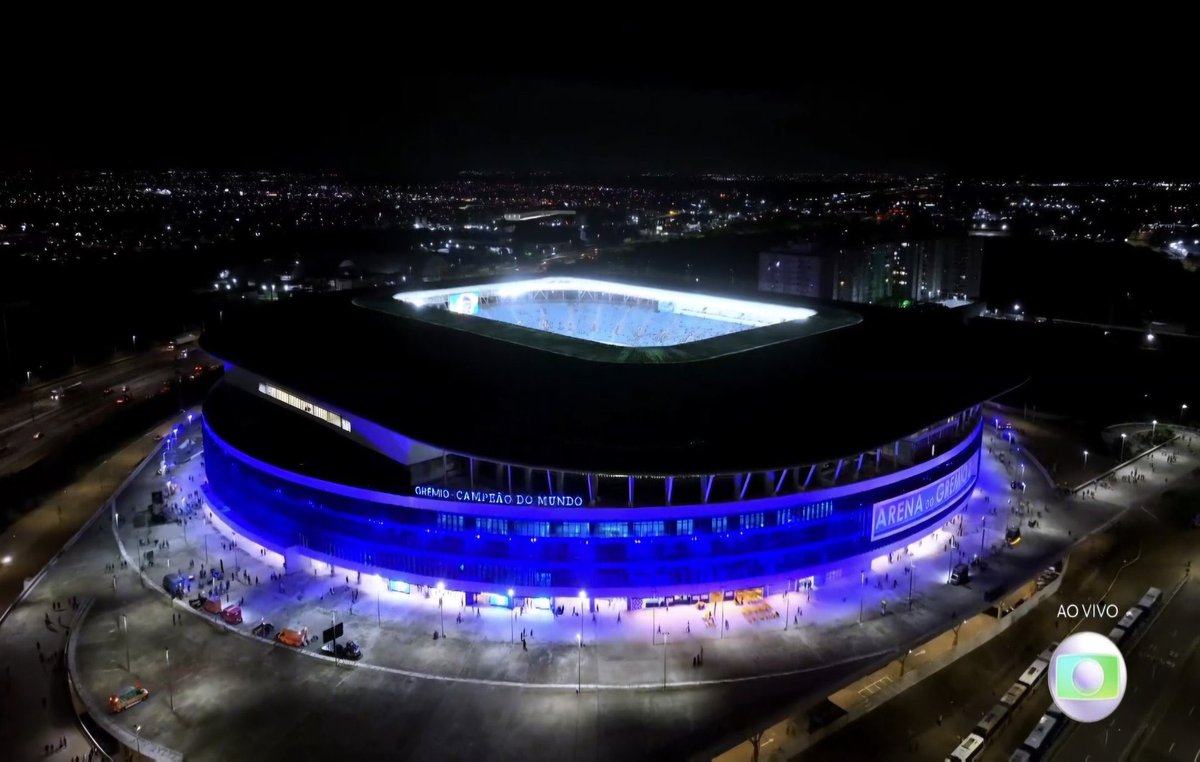 DataFutebol's tweet photo. Arena do Grêmio 📸 https://t.co/JFeawpM8Bi
