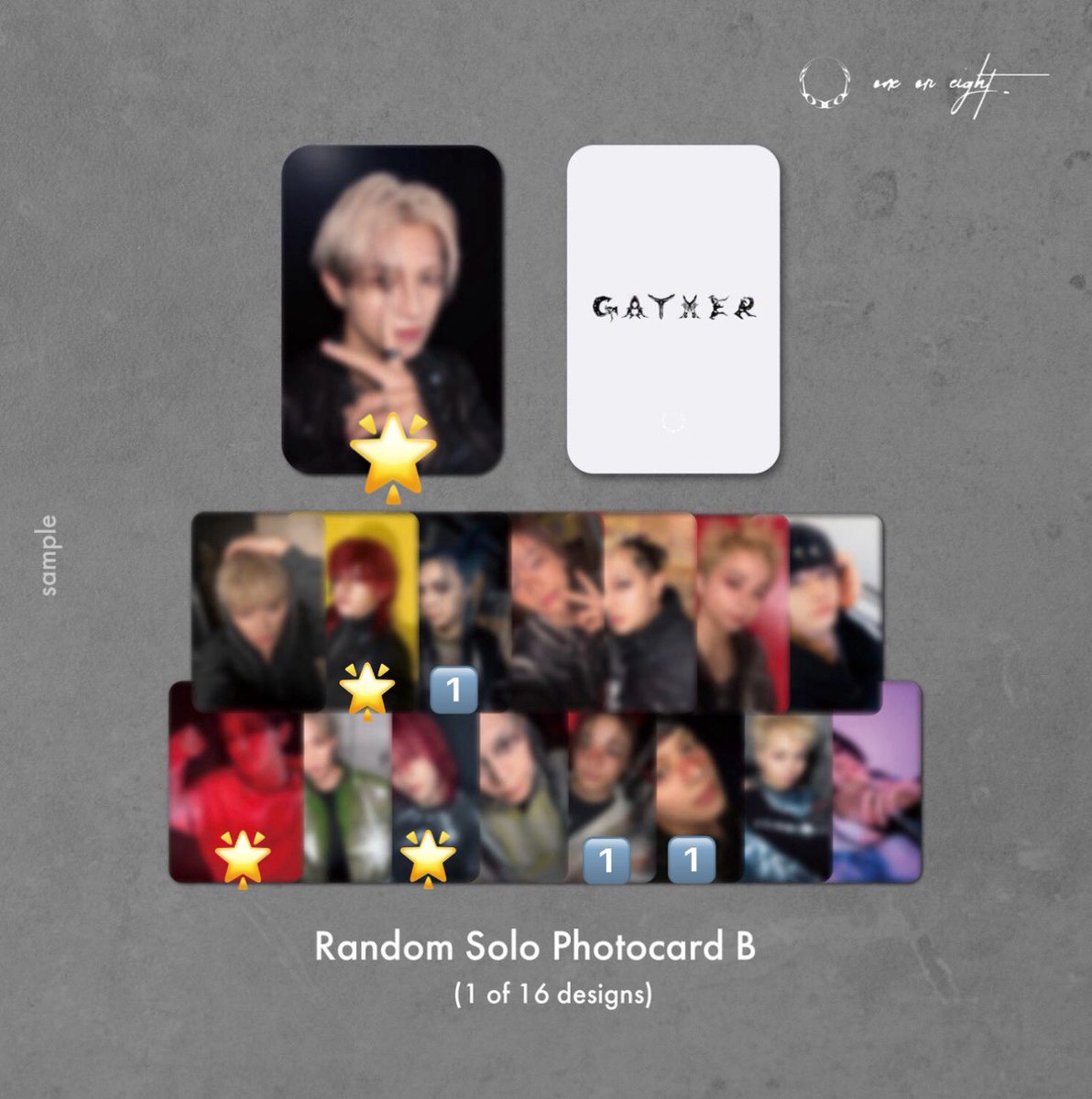 ONEOREIGHT GATHER ポップアップ トレカ 交換 讓: Souma/ Mizuki / Neo