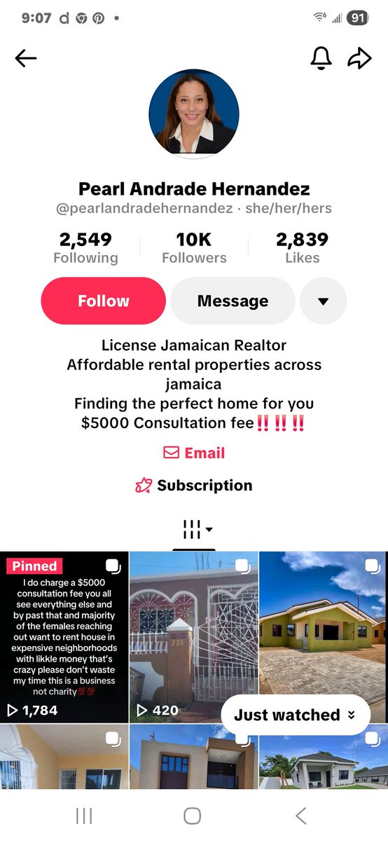 Ladies and gentlemen, Realtors DO NOT charge a fee to find properties for you to rent and purchase. Please check the Real Estate Board or the Realtors Association of Jamaica verify licensed agents.
#StopTheScamming