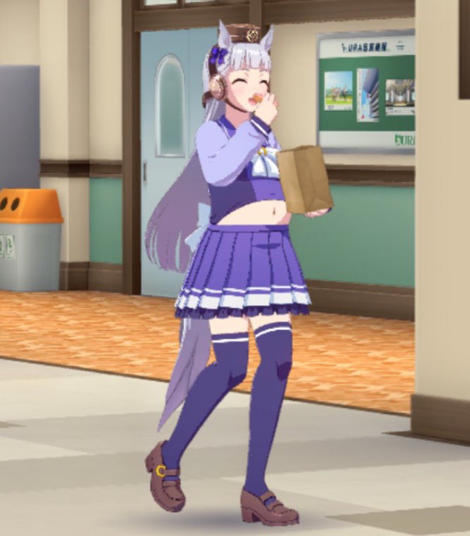 Gold Ship Eating Chicken