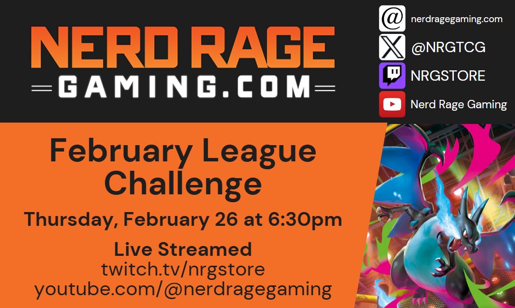 Nerd Rage Gaming Pokémon Team tweet media