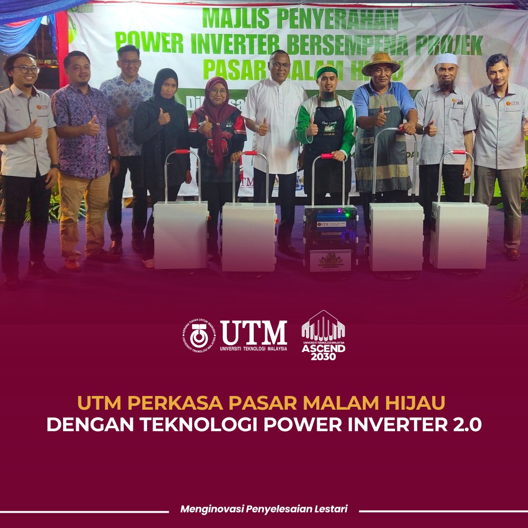 Universiti Teknologi Malaysia (UTM) tweet media