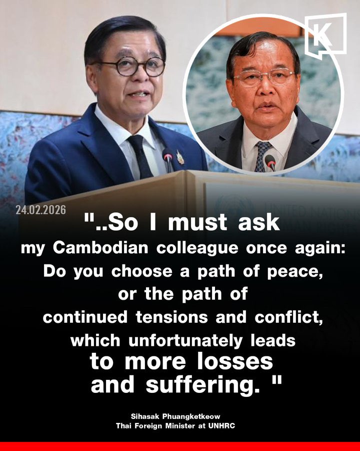 channthaso's tweet photo. Based on this statement, it is evident that Thailand is aggressively invading and never seeks peace. https://t.co/VCCqzU7NQv