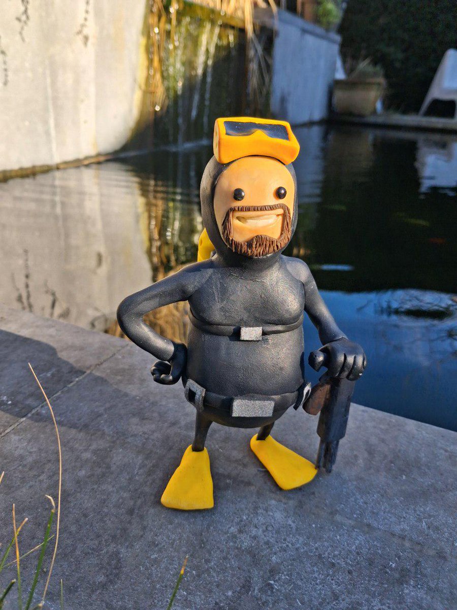 birdslivinginmybeard様の手作りデイヴフィギュアです。 トリプル