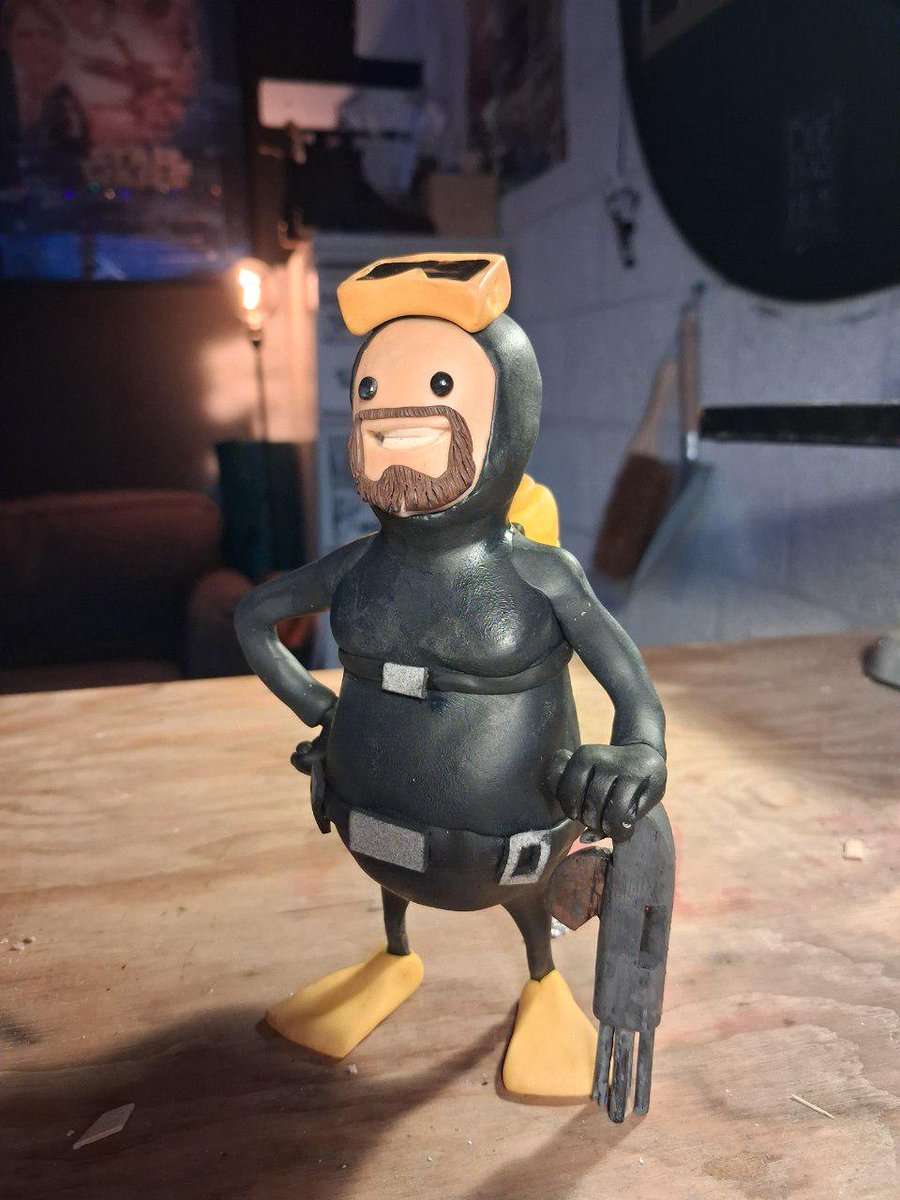 birdslivinginmybeard様の手作りデイヴフィギュアです。 トリプル