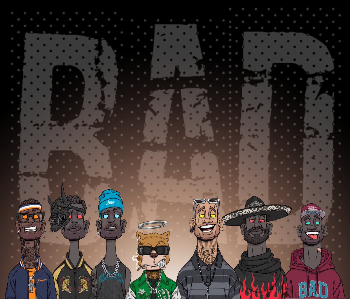 D_2_R_Designs's tweet image. Anything by @13sixBKK  
@_BADGUYZ_555 @BadDogsCompany 
#BADASF