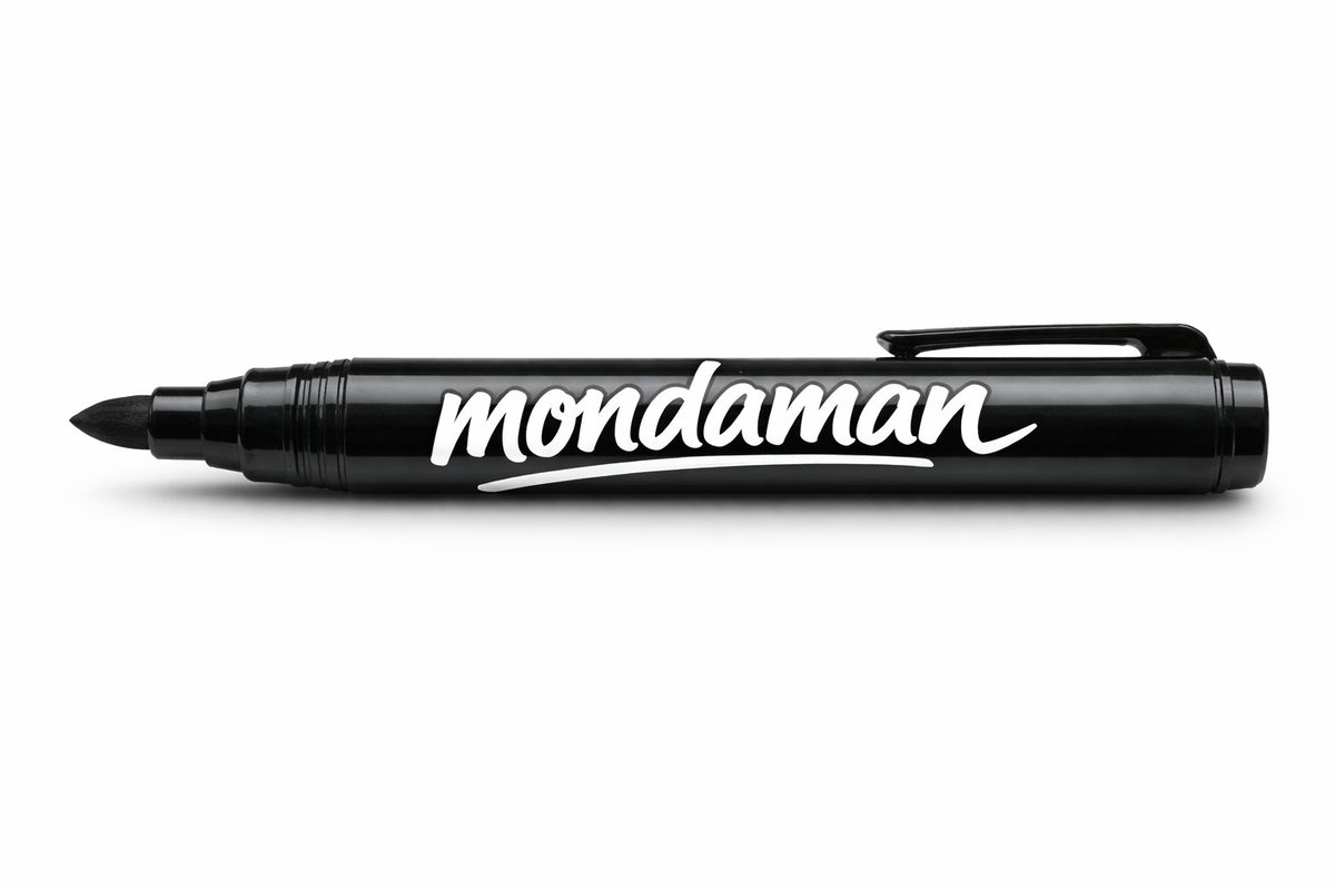 MARCADOR PERMANENTE: Creo que me pondré a vender este marcador… es tan bueno y eficiente que hasta deja en evidencia a quien no supera.