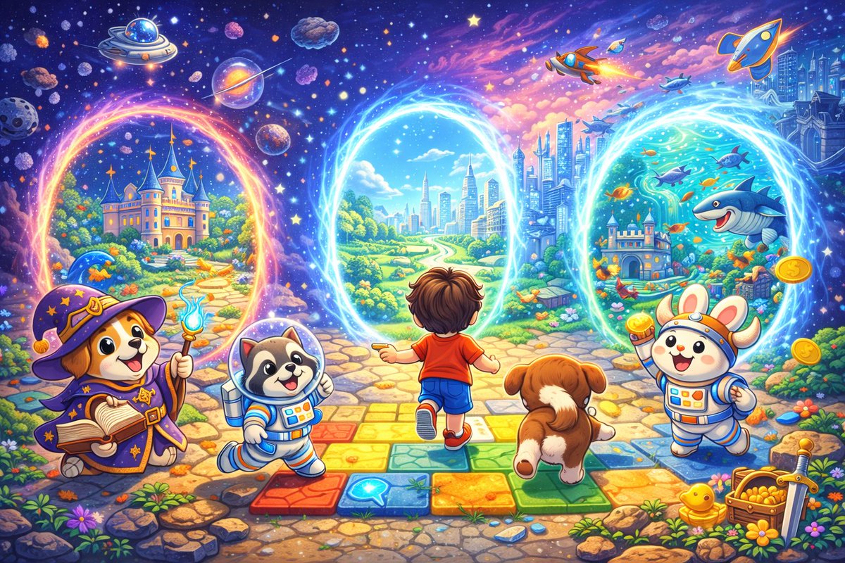 MoveDogPlay's tweet image. 🌌🐾 Choose your world.

Fantasy.
Future.
Ocean adventure.

Three portals. Endless possibilities. ✨
Where will your next MoveDog journey begin? 🚀

Play now : t.me/move_dog_bot

#MoveDog #MDOG #ChooseYourWorld #NewAdventure #PuzzleGame