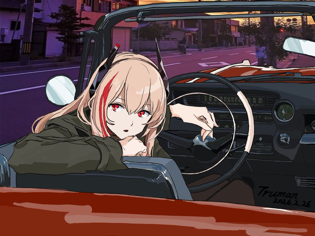 YunZhao22543's tweet photo. SOPPU Sunset
#M4SOPMODII ＃SOPPU ＃GirlsFrontline #少女前線  #ドールズフロントライン ＃Cadillac ＃Eldorado https://t.co/m0VDWM23IC