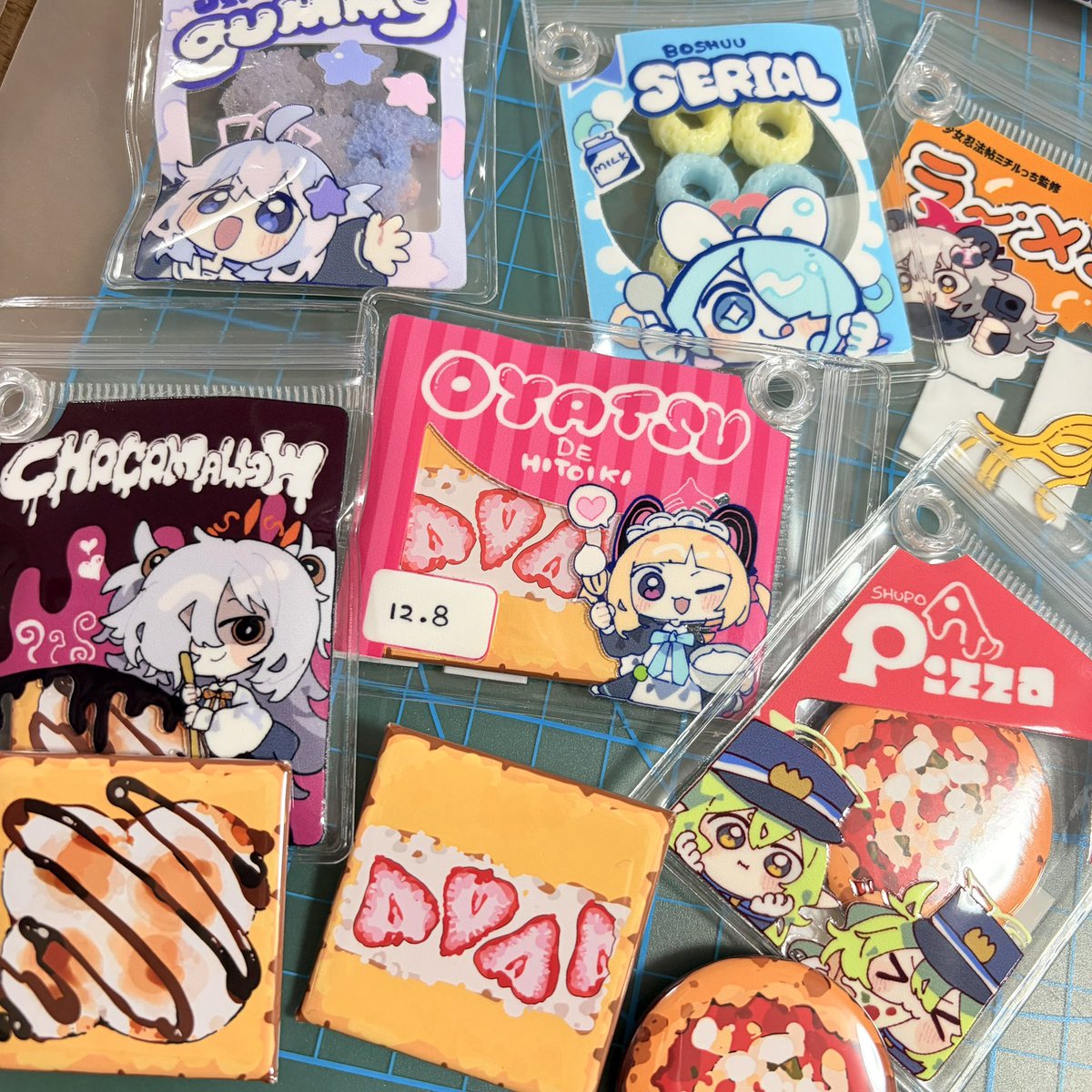 キャンディバッグキーホルダー試作