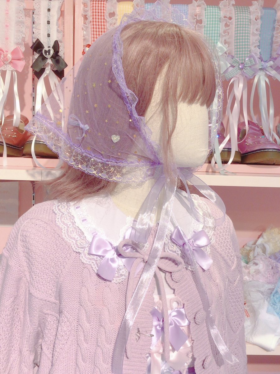 本日もオープンいたしました🎀 ベビーギフト柄でパープルコーデ