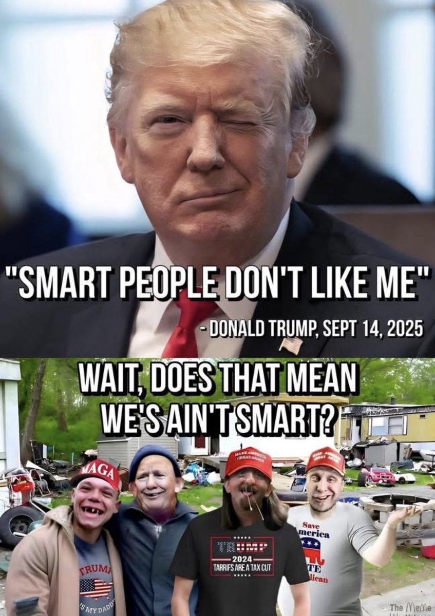 <a href="/DemocraticWins/">Democratic Wins Media</a> Who’s Surprised Except 
Semi Illiterate MAGA Cult Followers?
Same Ignorant Cultists That Have
No Clue Their PedoFuhrer47’s
Insulting Them!!!