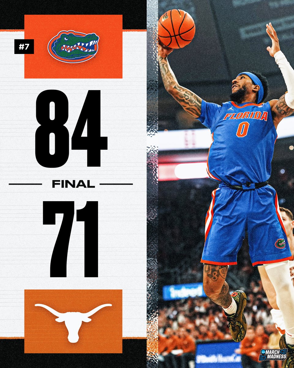 GATORS HANDLE BUSINESS ON THE ROAD 💼

No. 7 Florida downs Texas to collect win number 8️⃣ in a row 📈