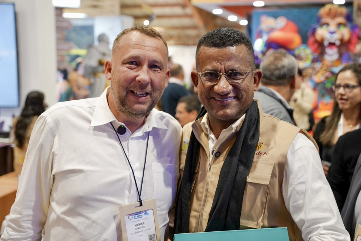 ¡#Nariño se siente con fuerza en #ANATO2026! ✨

Reconocemos el gran trabajo de <a href="/TurismoNarino/">Turismo Nariño</a>, que logró convertir a #Nariño, tierra de fe y espiritualidad, en una estrategia que integra a todo el territorio: alcaldías, diócesis, operadores turísticos y distintos actores que