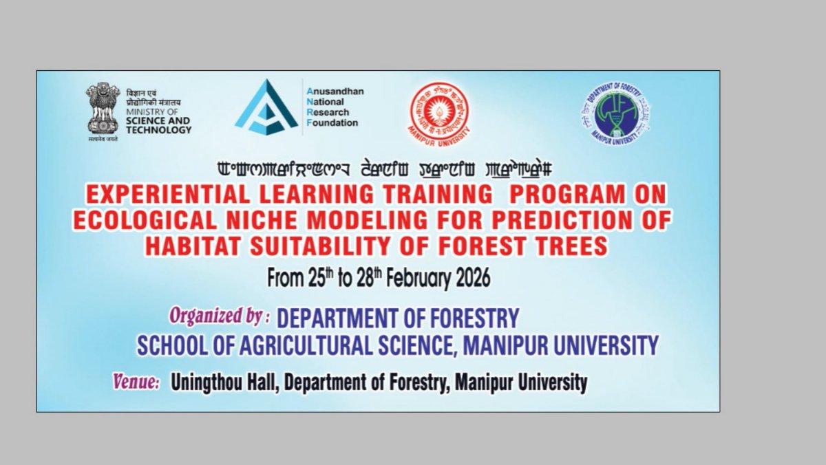 Department of Forestry Manipur University tweet media