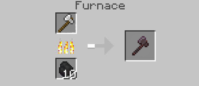 MinecraftMeme16's tweet photo. Tip: Try tempering iron tools in a furnace. This will make them stronger https://t.co/6OFeihMGsz