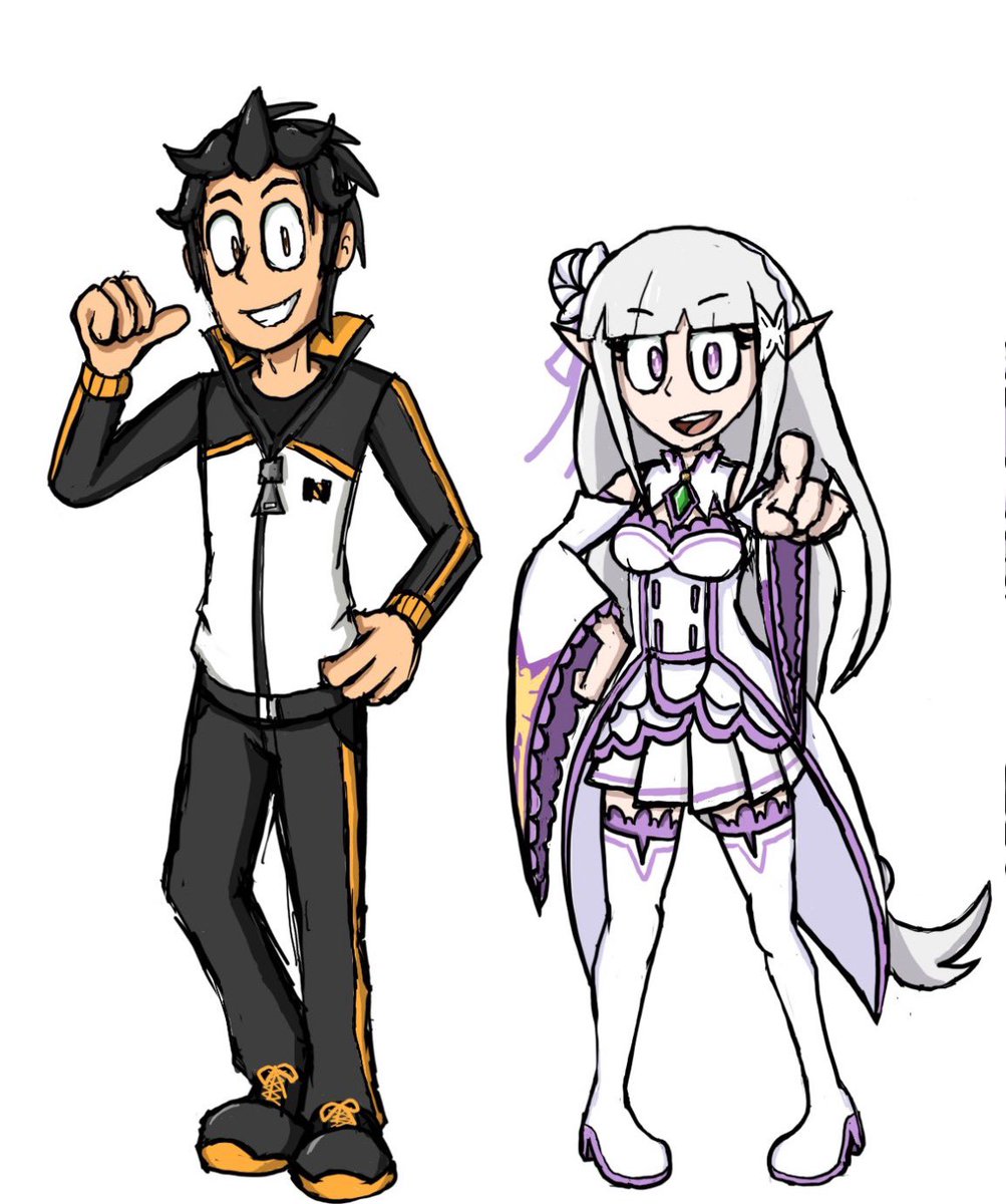 AidenMoonStudio's tweet photo. Subaru & Emilia sketches #rezero #subaru #rezerosubaru #emilia #rezeroemilia #subarurezero #emiliarezero #rezerofanart #fanart #digitalart #roughsketch https://t.co/sKjC598e18