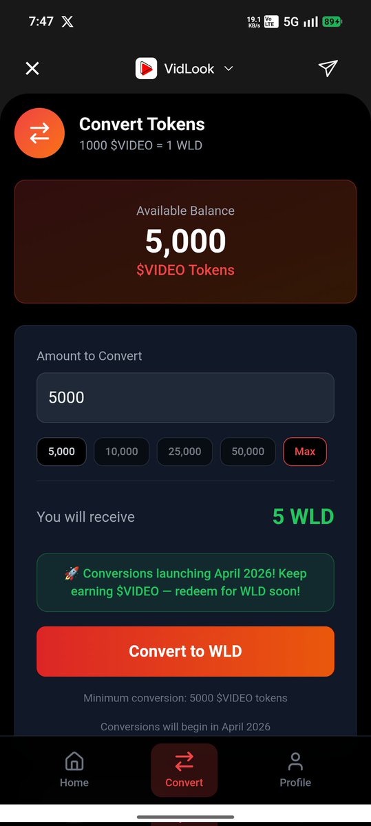 Abdstark's tweet photo. What !? u say convertion Launching soon after watching Fucking 17-hr of video Watch Time and there is no records of ur Holding in wallet Guys be aware world is getting Bugglers market @VidlookApp  #vidlook #vid_look @worldappsupport @worldnetwork @worldcoinfnd https://t.co/cPXtCHZM4j