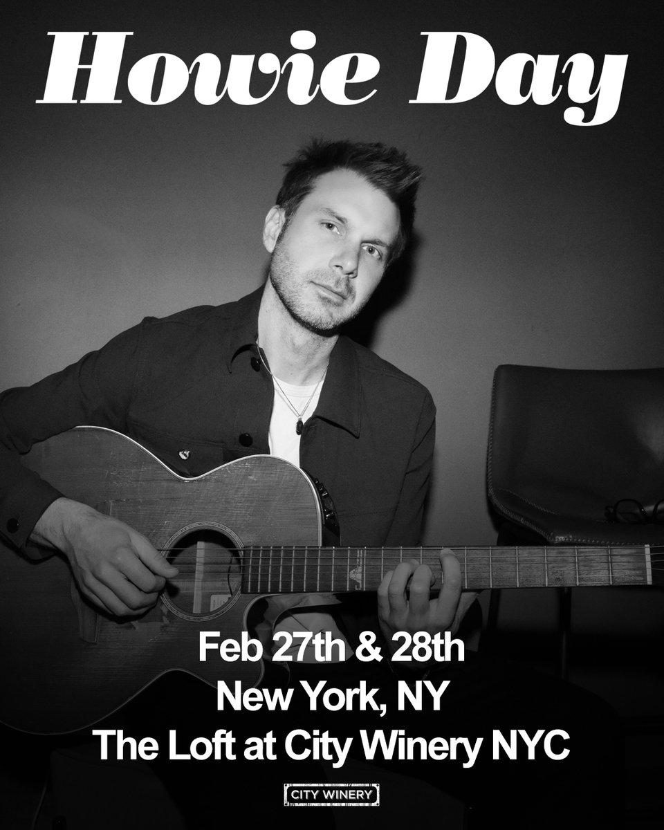 Howie Day tweet media