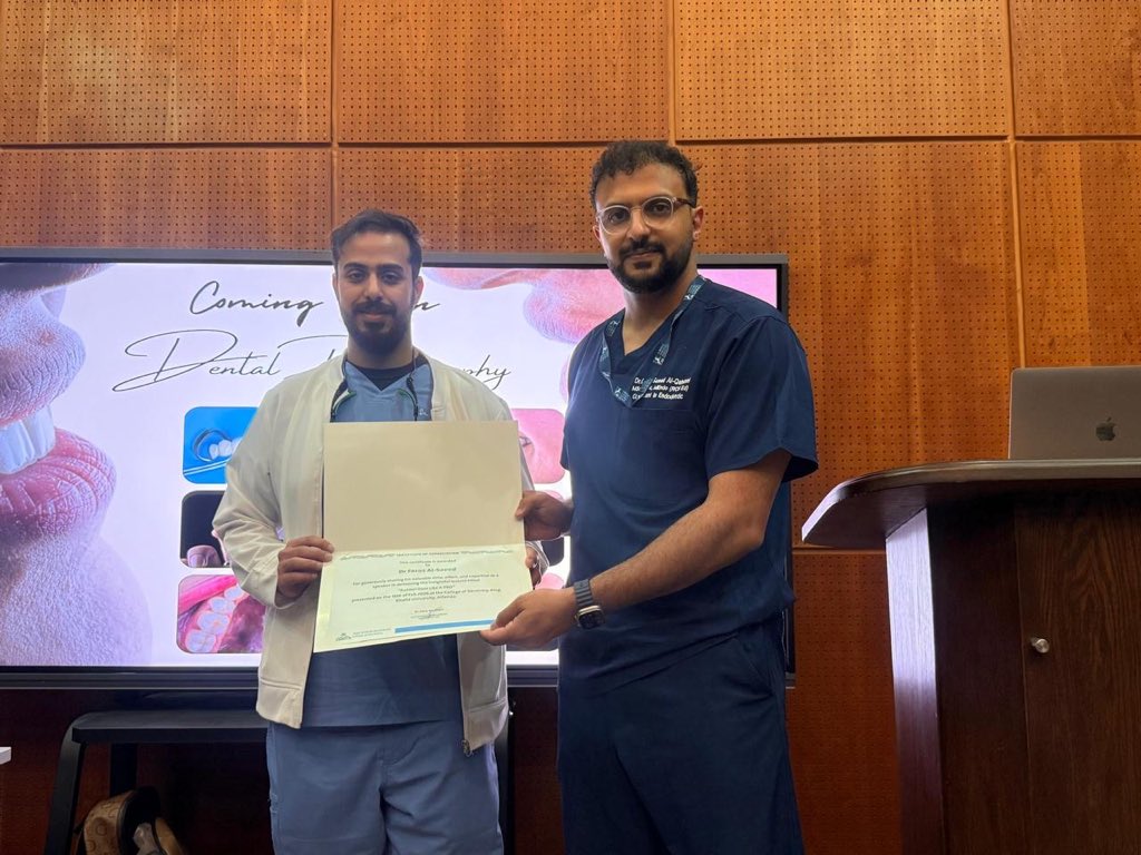 كلية طب الأسنان - جامعة الملك خالد tweet media