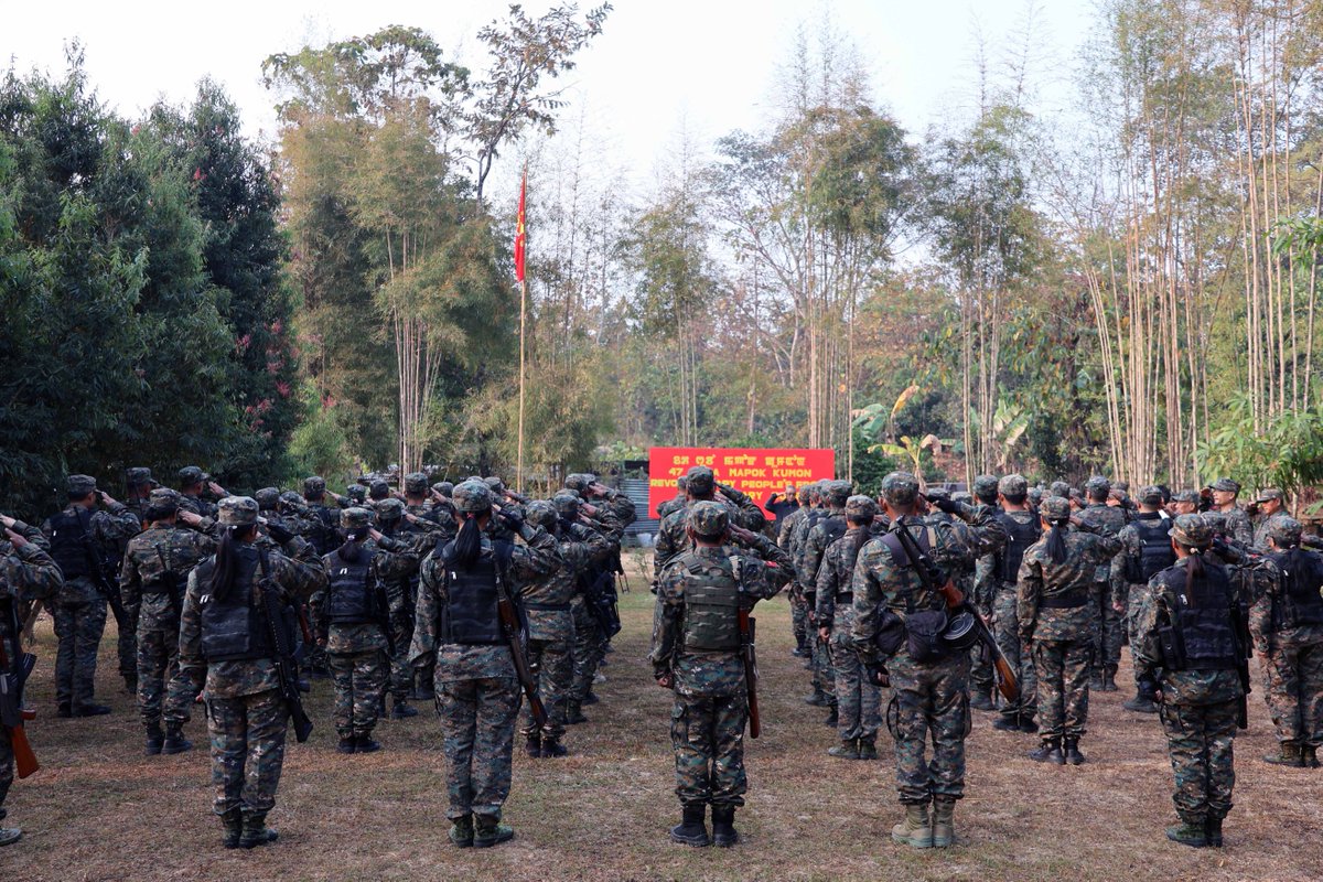 PLAManipur's tweet photo. The 47th Anniversary of the Revolutionary People’s Front was celebrated with the people of Manipur and beyond. https://t.co/SCzkHJwWhF