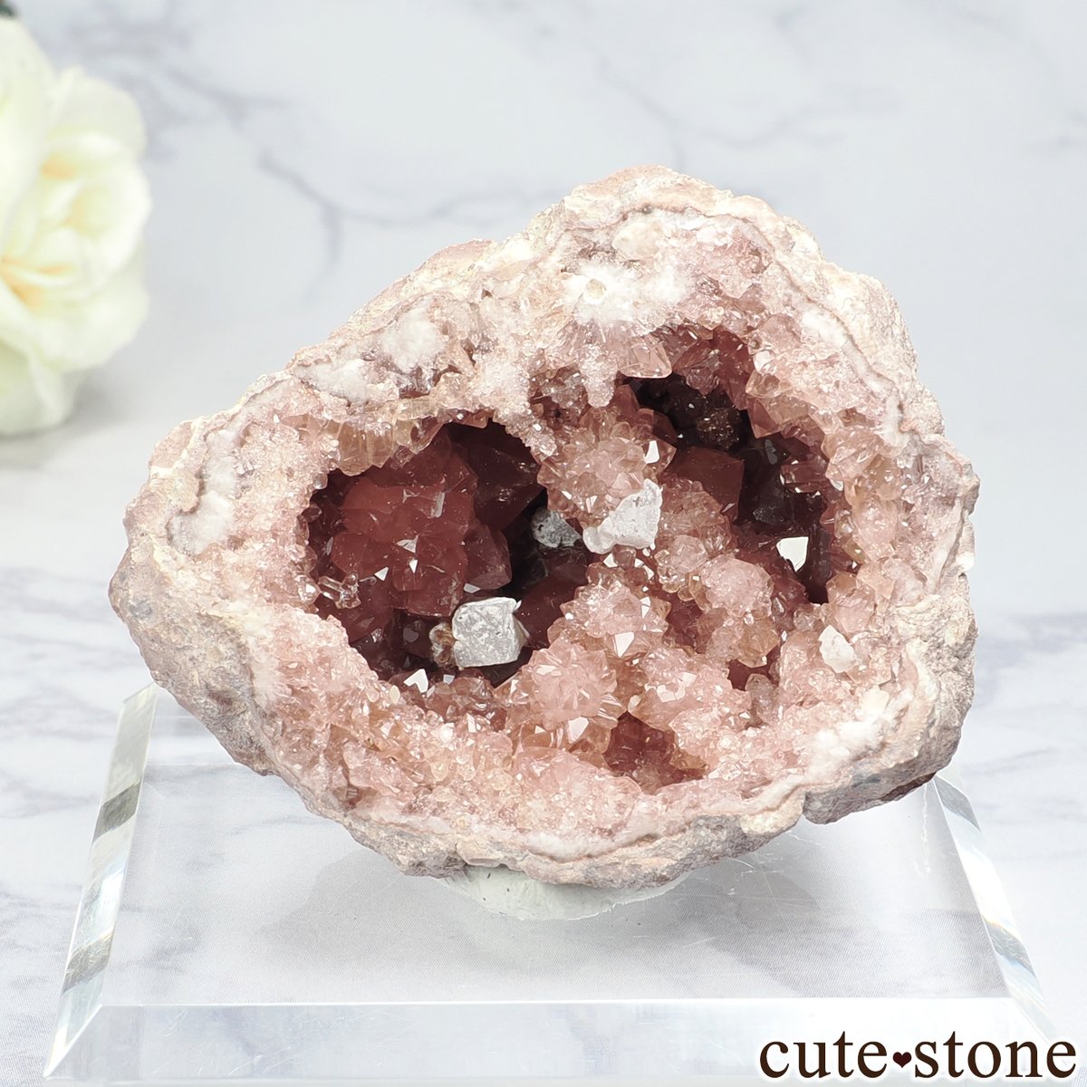 アルゼンチン Choique Mine産のクォーツ（ピンクアメジスト）を更新