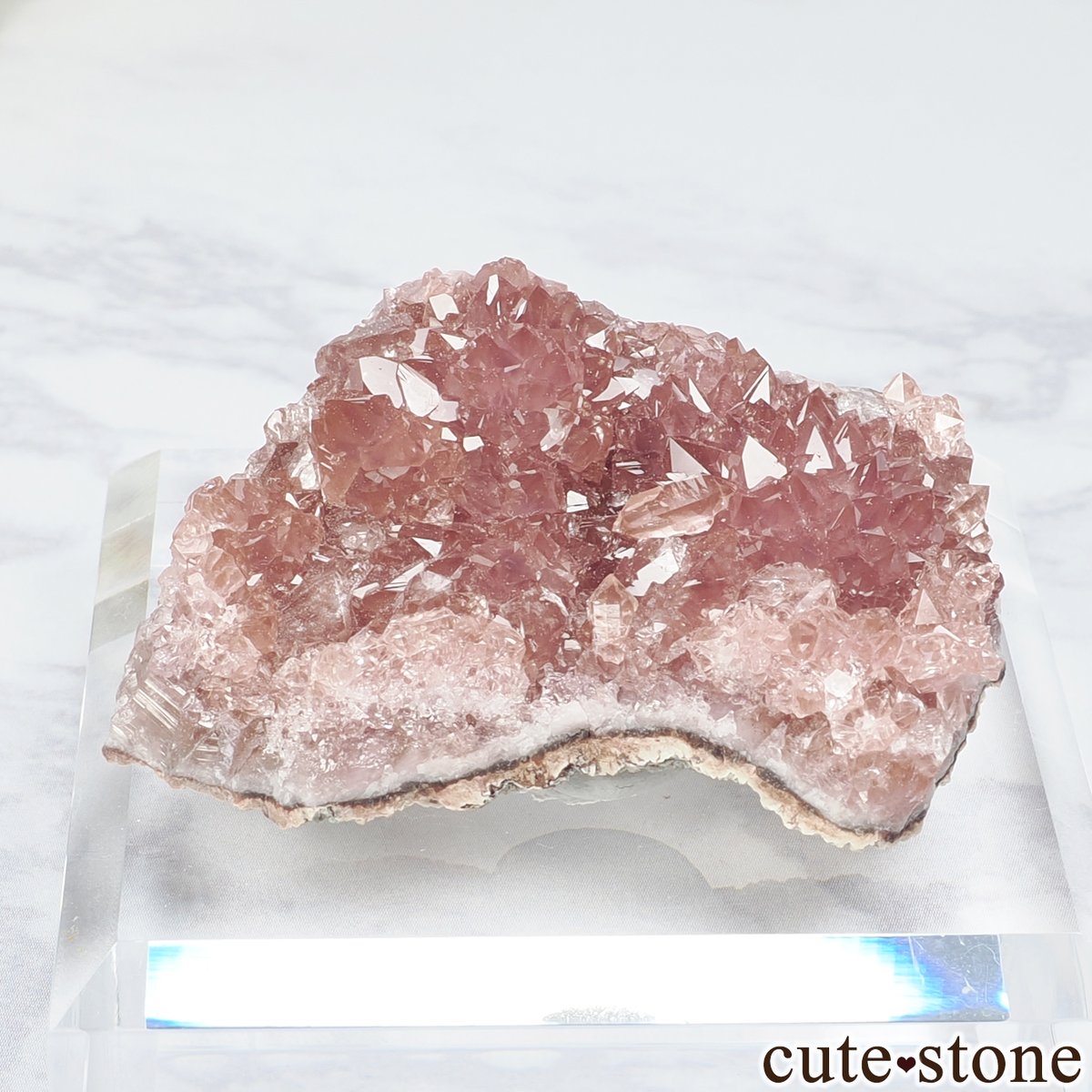 アルゼンチン Choique Mine産のクォーツ（ピンクアメジスト）を更新