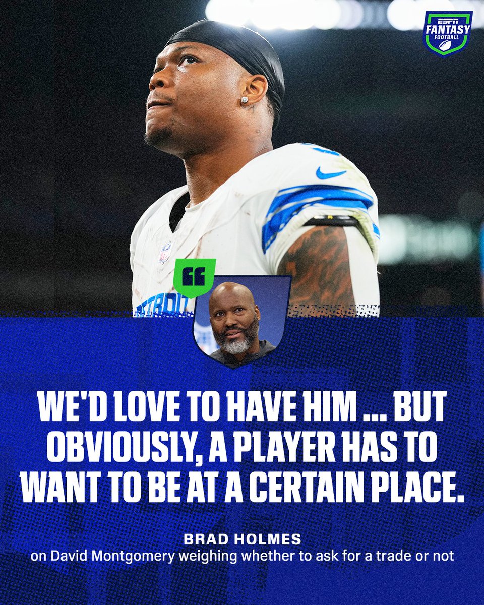 Can David Montgomery be on the move? 👀