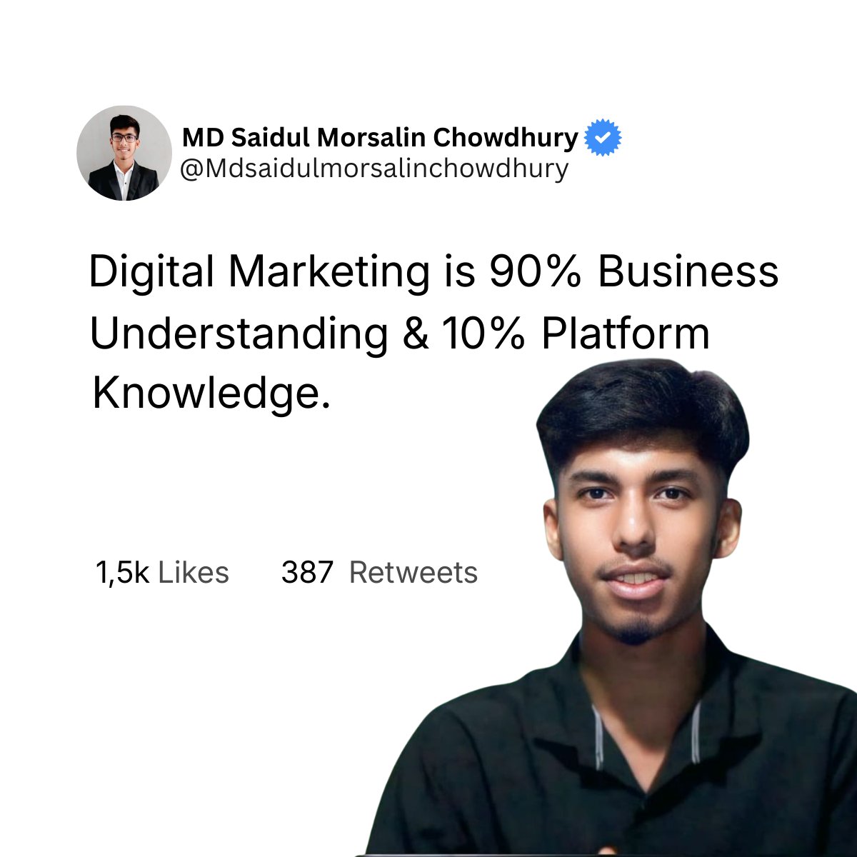 Md Saidul Morsalin Chowdhury tweet media