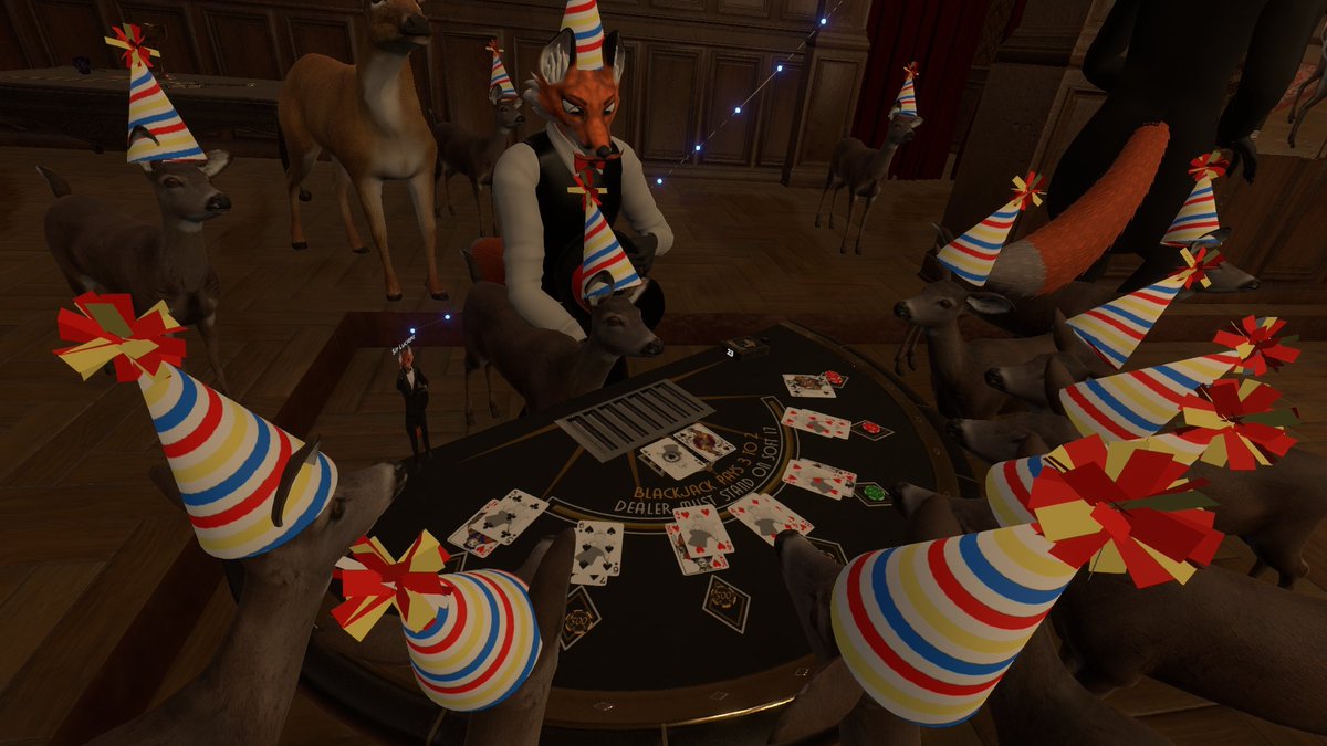 ElysiumEntVR's tweet photo. Happy birthday to our Founder and CEO, Sir Lucient! 🎉🎉 #Resonite https://t.co/GAM6EIUcn8