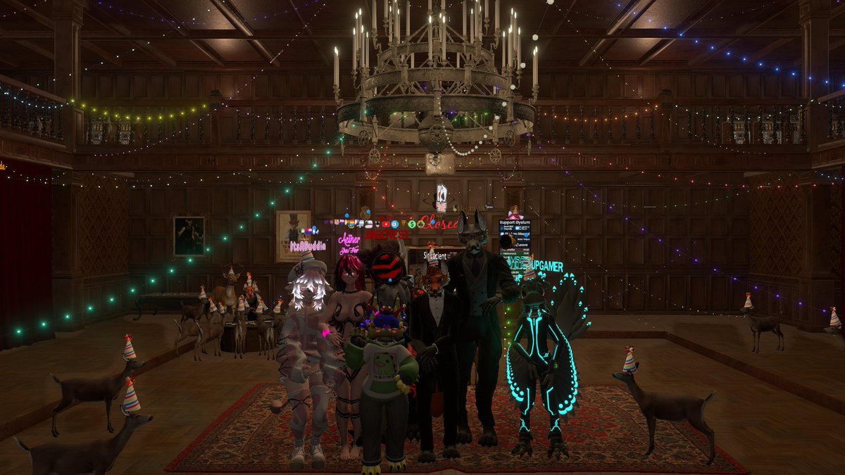 ElysiumEntVR's tweet photo. Happy birthday to our Founder and CEO, Sir Lucient! 🎉🎉 #Resonite https://t.co/GAM6EIUcn8