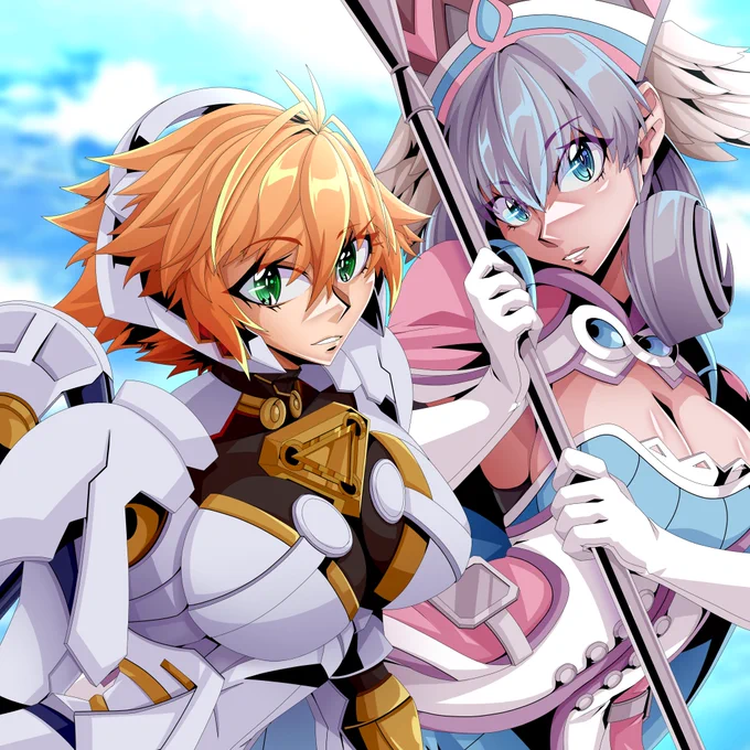 my Top 4 (ish) Favorite Xenoblade characters are the ones I love to draw the most~ :3c if I draw Melia, I'm bound to draw Fiora too X'3c