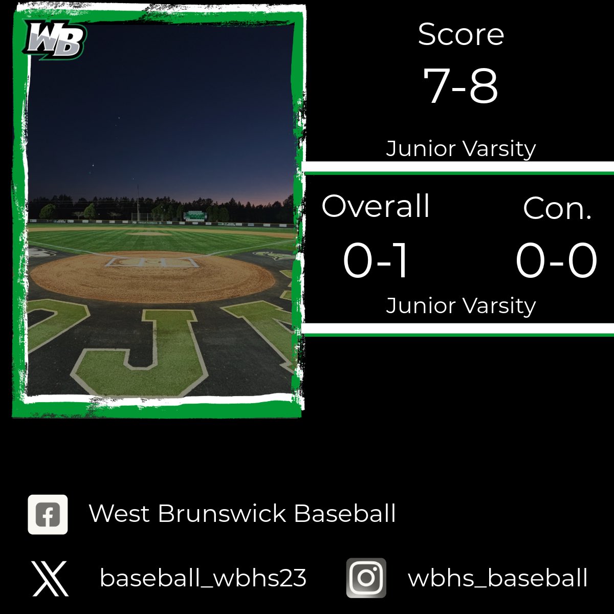 West Brunswick Trojan Baseball tweet media