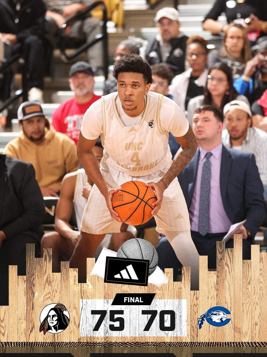UNCP Men's Basketball tweet media