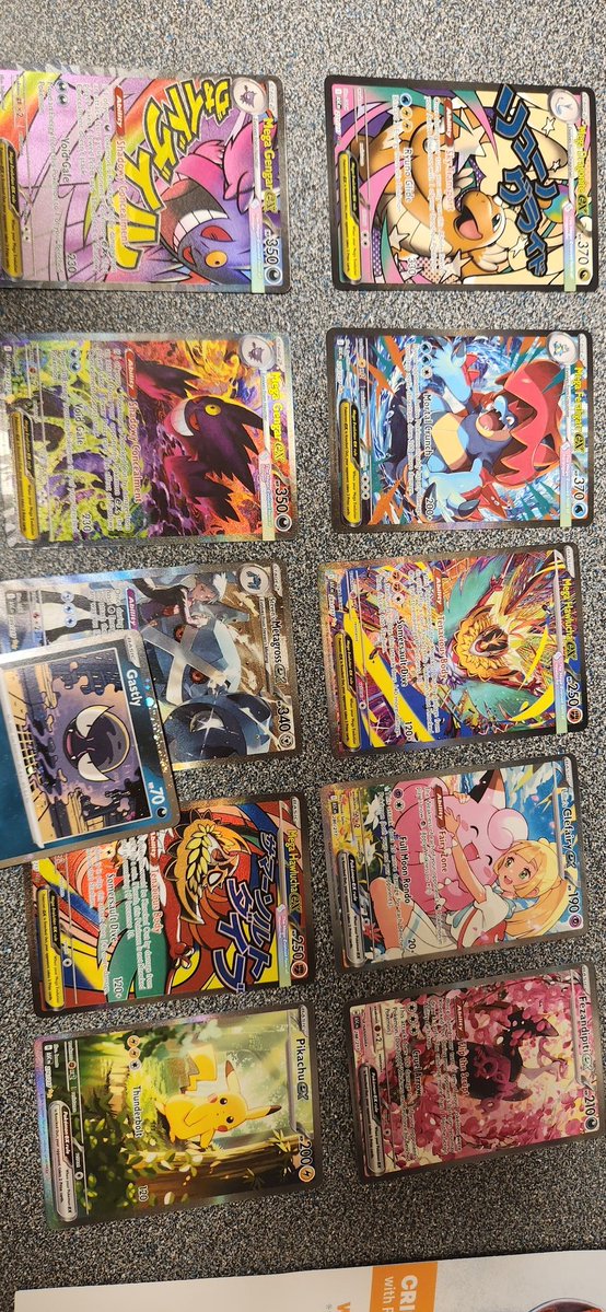 Unreal 3 pack blister from <a href="/MikeysRetro/">Mikey</a> the Gastly promo is holo bleed too