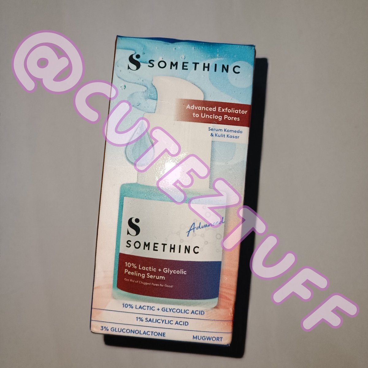 cuteztuff's tweet photo. WTS Jual Somethinc 10% Lactic + Glycolic Peeling Serum

💸25.000

✅ NEW SEALED
✅ Dijual karena ga kepake
✅ Free Ongkir via shopee(+12%)
⚠️ Exp. Oktober 2026

#wts #zonauang #zonajajan #zonab https://t.co/PmzFGowi25