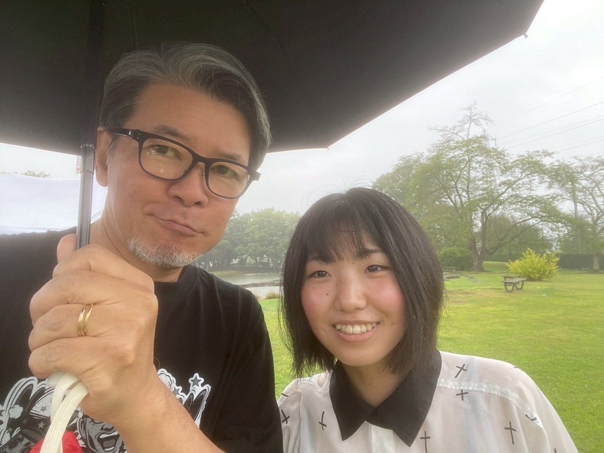 去年の思い出^ ^ 藤やん、嬉野先生と長女^ ^ ＃どうキャラ思い出