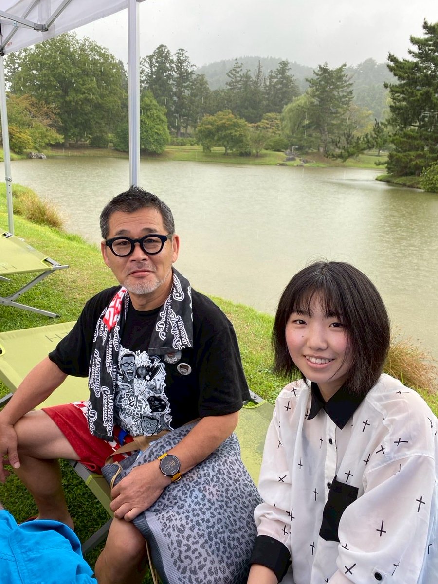 去年の思い出^ ^ 藤やん、嬉野先生と長女^ ^ ＃どうキャラ思い出