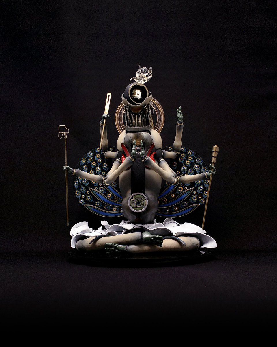 力作だと思う作品を見せて - 孔雀明王 2026ver. - 今、手持ちの技術力